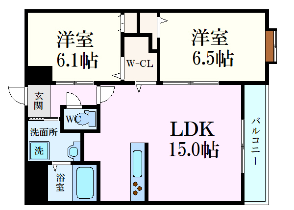 【ベンビレッジ　平田西公園の間取り】