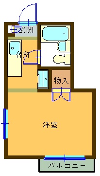 パールハイツの間取り