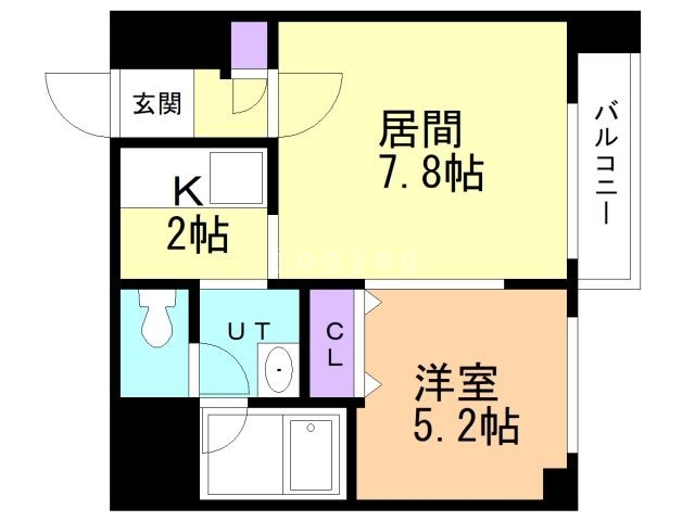 ＩＳグランデ札幌の間取り