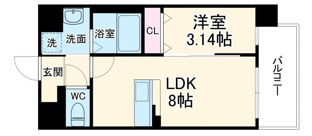 アート新森の間取り