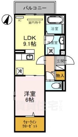 グレイスコート御影中町の間取り