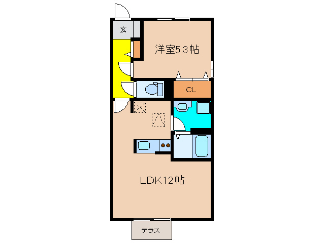 ラスルプレイスの間取り