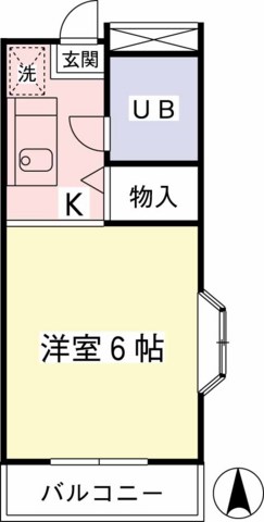 コンフォール河井の間取り