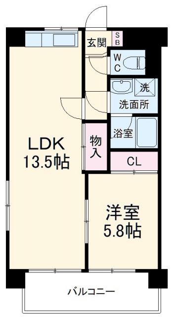 大昂ビルIの間取り