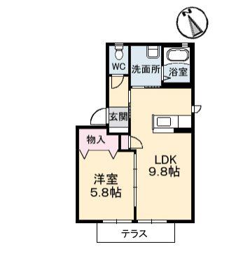 サンマリノの間取り