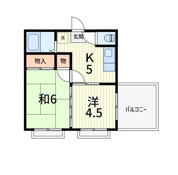 第２吉田ビルの間取り