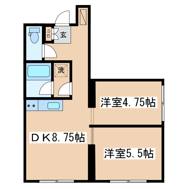 サンシャインKEIOの間取り