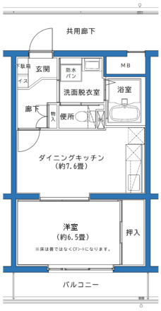 鶴ヶ島新町ハイツの間取り