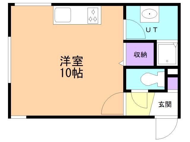 北広島市共栄町のマンションの間取り