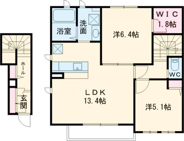 静和林町の間取り