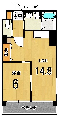 5S京都五条の間取り