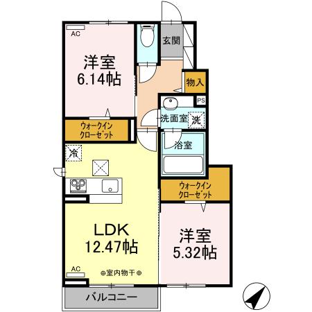 ハーモニーの間取り