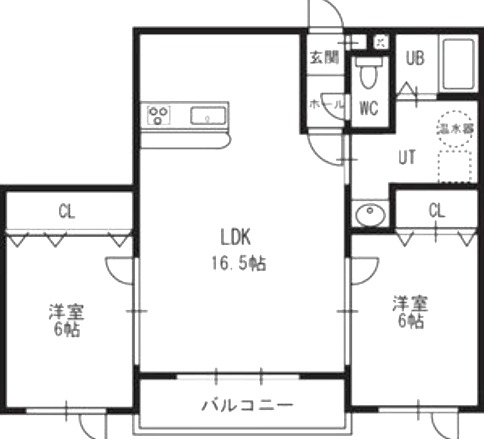 レラ・ホープ稲積公園の間取り