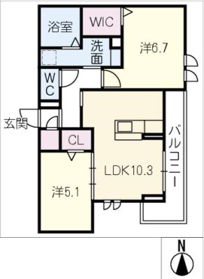 フィグティーの間取り