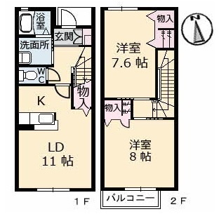 【徳島市西新浜町のその他の間取り】