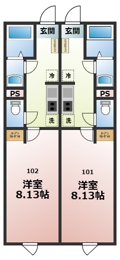 カインドネス東村山の間取り