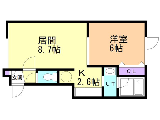 ラフィーネ東町３の間取り