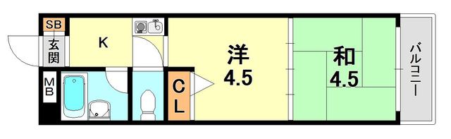 ヴィレッジレジデンスの間取り