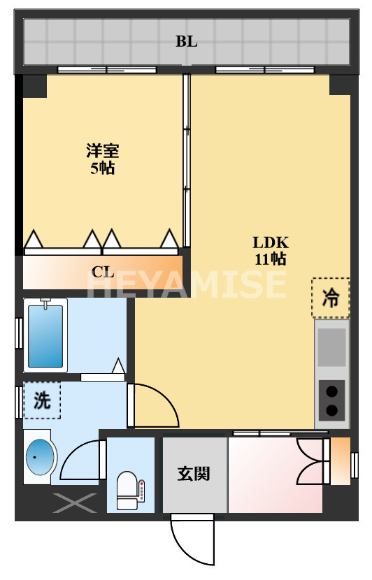 HERREN HAUS KURITAKAの間取り