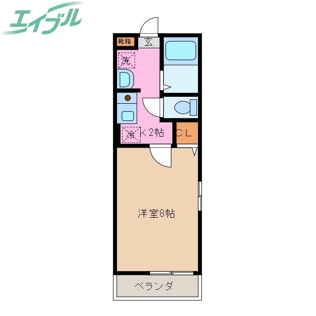 ジュネス久居の間取り