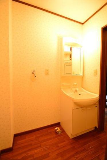 洗面設備　※他の号室の写真です。