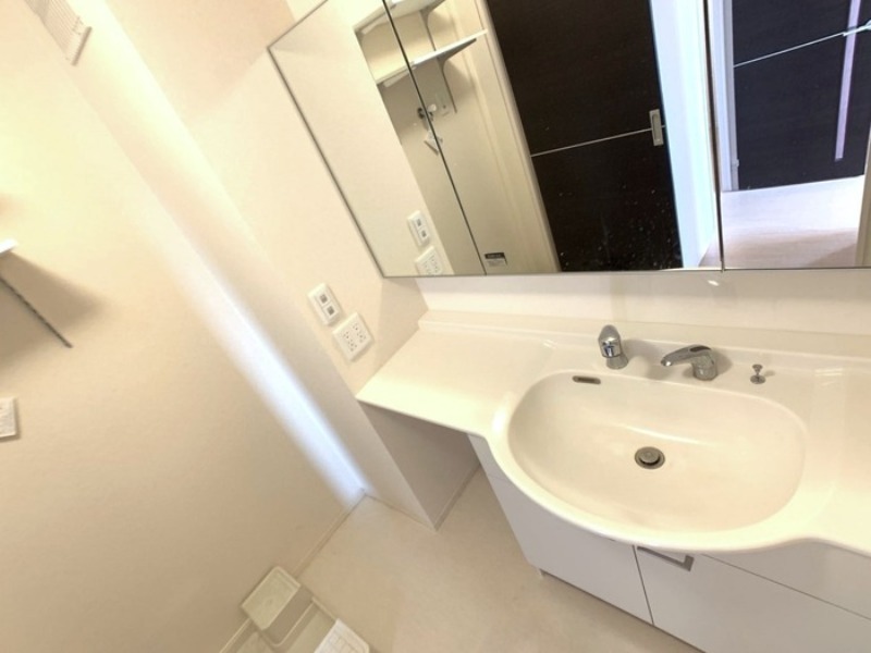 洗面設備　図面と現状に相違がある場合には現状を優先