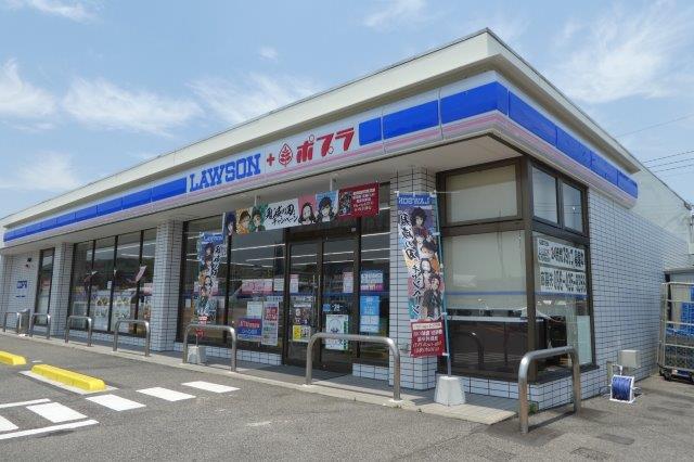 コンビニ　ローソン＋ポプラ 倉敷加須山店（コンビニ）まで787m