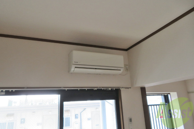 その他設備　エアコンも設置されています。毎日の暮らしが快適になりますね。