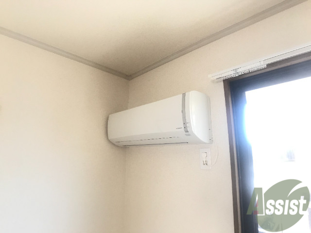 その他設備　エアコンがついている為、快適に過ごせそうです。