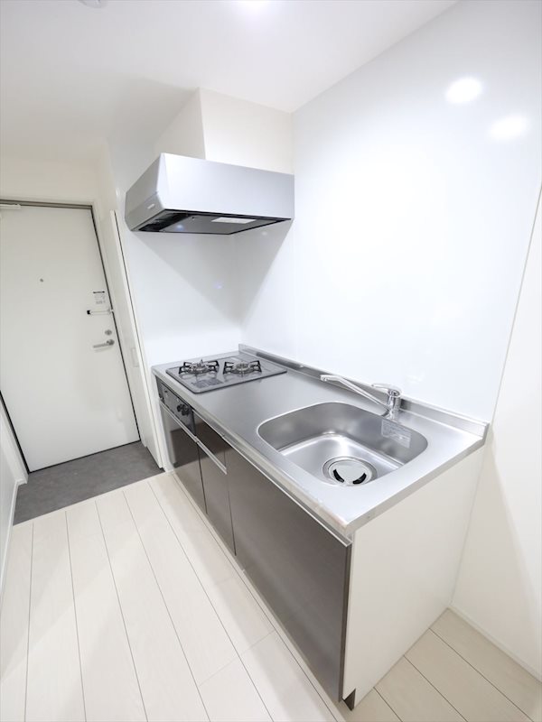 キッチン　システムキッチン（ガス2口コンロ付）