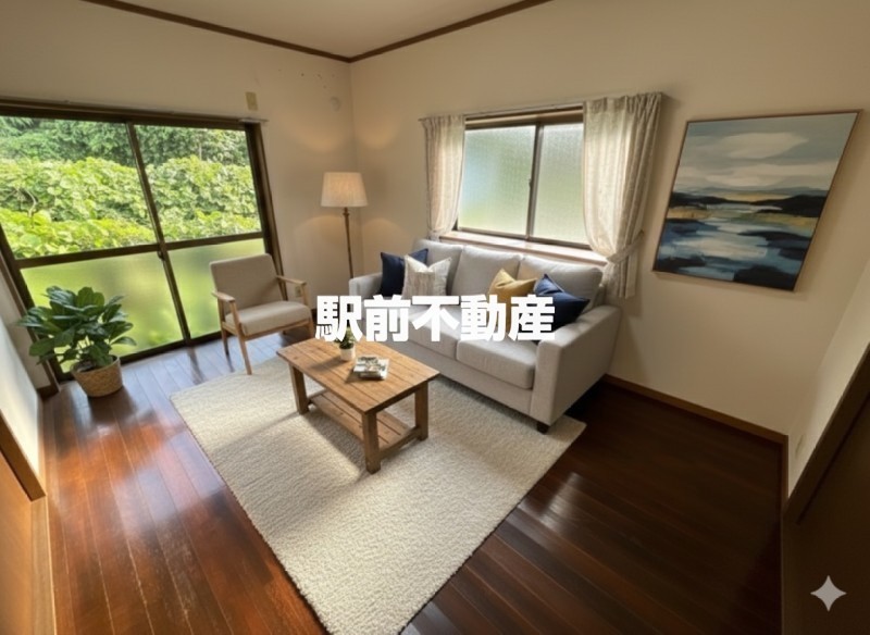 居室・リビング　家具家電はイメージです