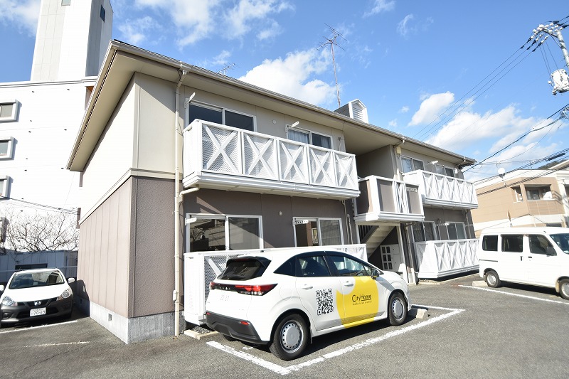 建物外観　お問合せはシティホーム海田センター　082-821-2227