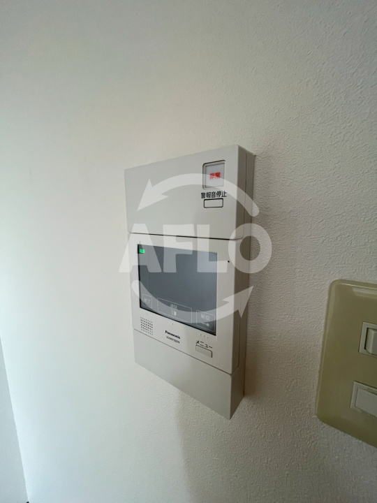 セキュリティ　プレサンス阿倍野阪南町　モニター付きインターホン