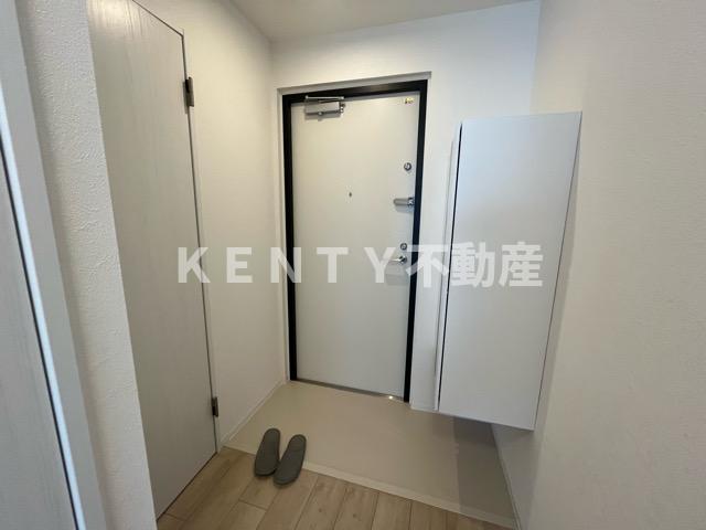 玄関　落ち着いた玄関です