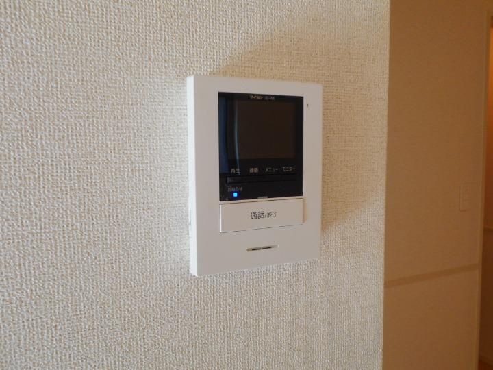 セキュリティ　モニター付きインターホン