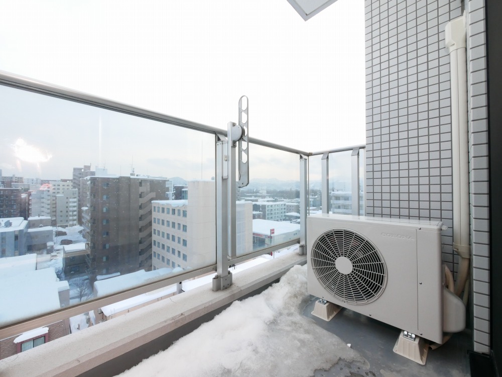 バルコニー　※他号室の写真になります。雰囲気のご参考にどうぞ♪