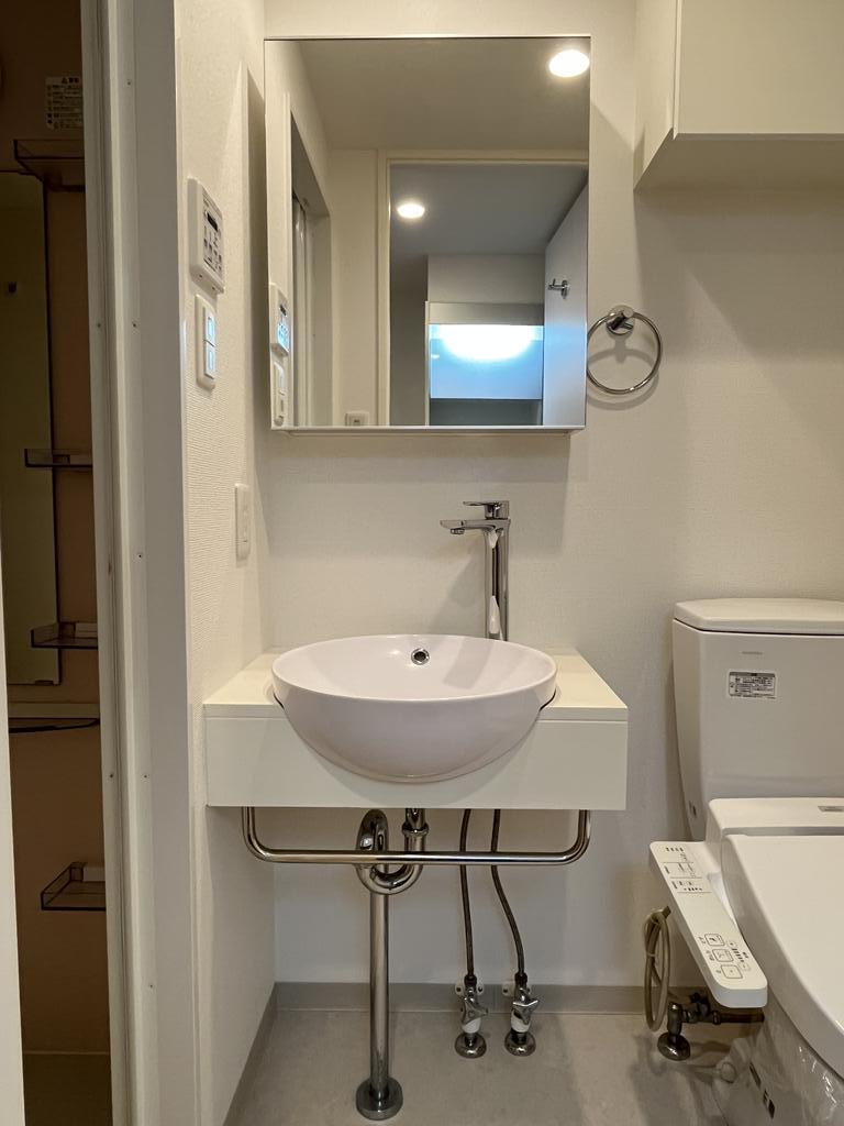 洗面設備　※写真は同タイプ別部屋のものを使用