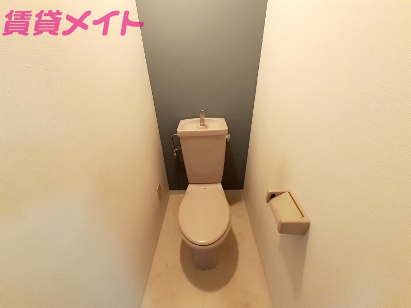 トイレ　同タイプ部屋写真です。