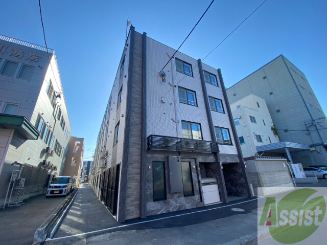 建物外観　札幌市中央区北３条東「グランメール　クレール苗穂」