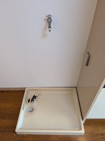 その他　室内洗濯機置場です