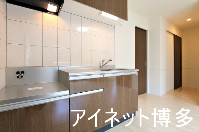 キッチン　広いスペースがあるキッチンです