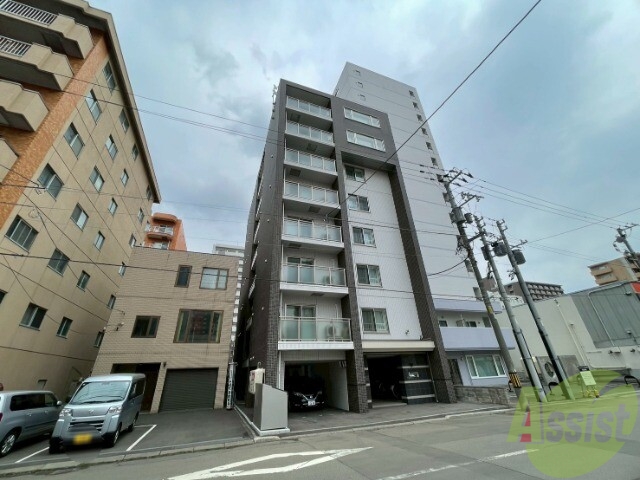 建物外観　札幌市中央区南四条東「ファインレジデンス南４条イースト」