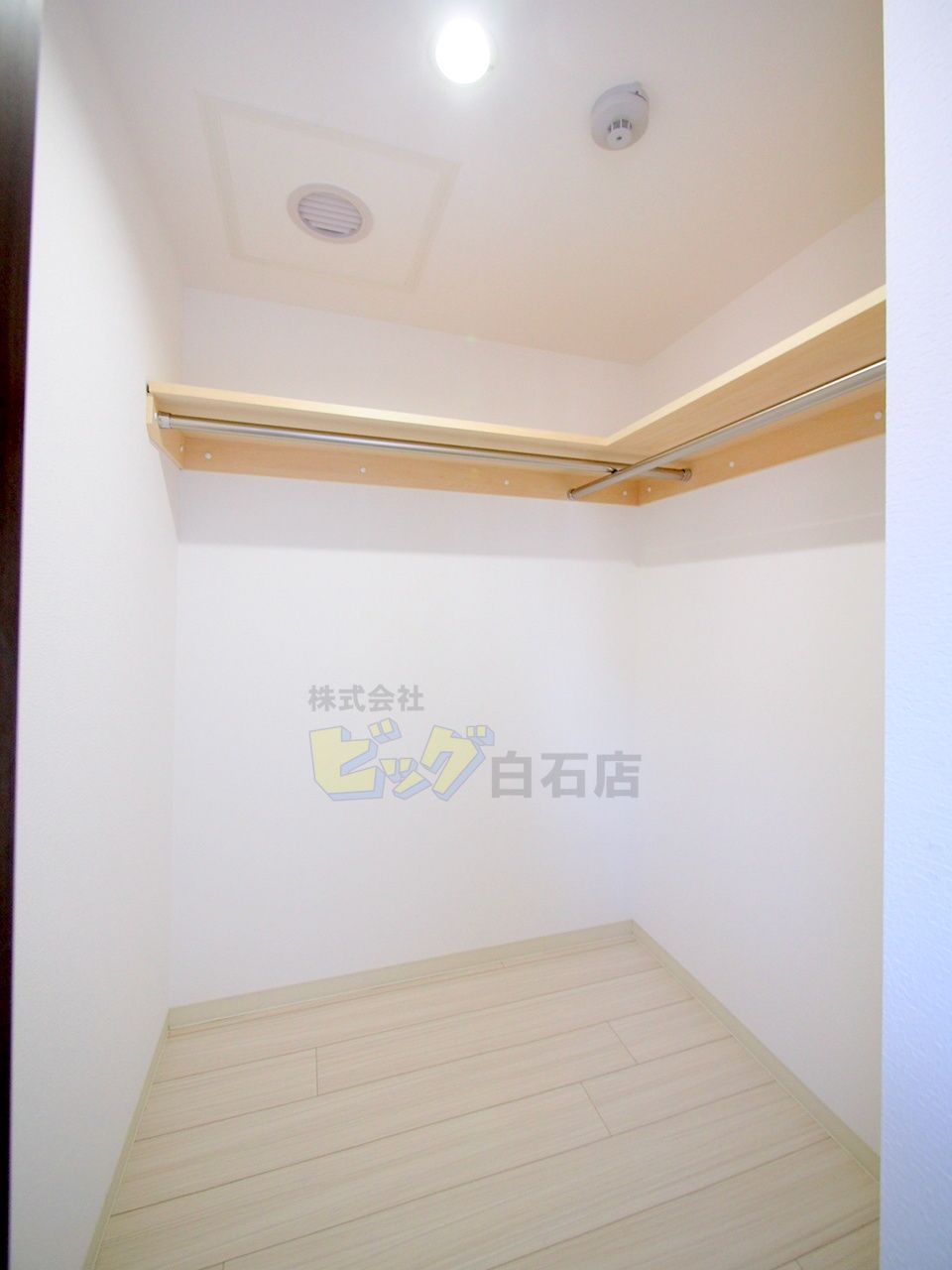 収納　広々ウォークインクローゼット完備しています♪