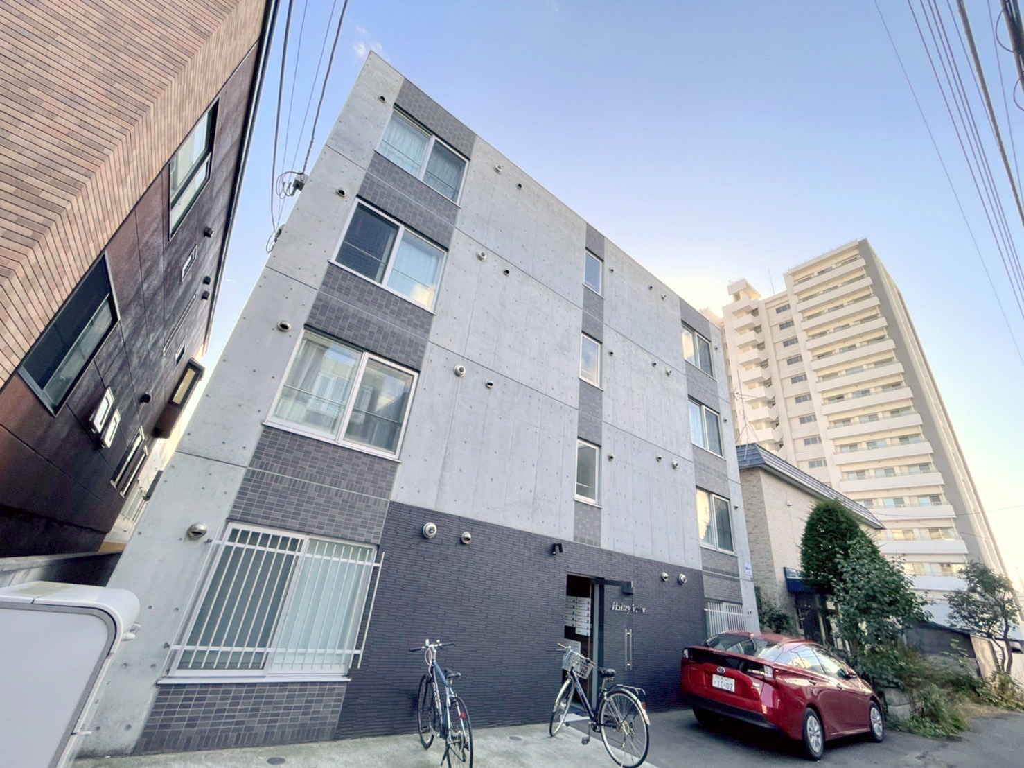 建物外観　都市ガス・ネット無料♪人気エリアのデザイナーズ♪