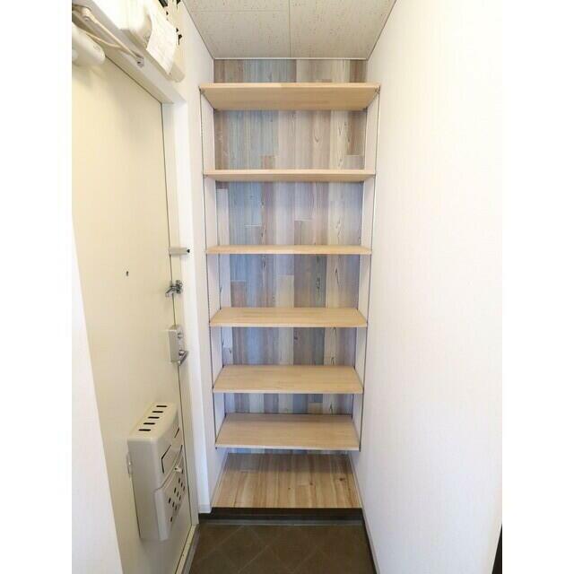 玄関　可動棚シューズラックです！