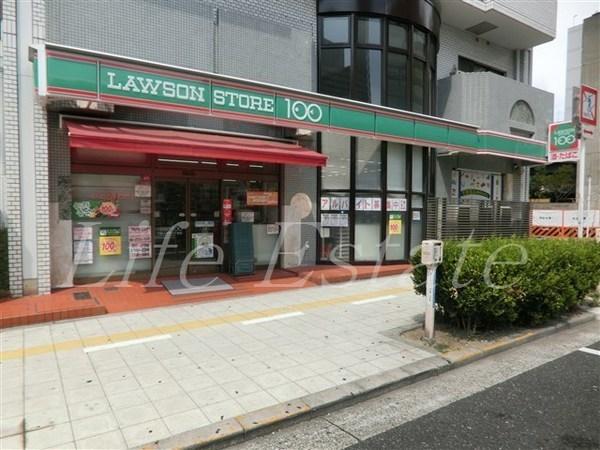 コンビニ　ローソンストア100大阪上本町八丁目店（コンビニ）まで189m