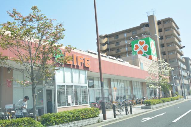 スーパー　ライフ　西天下茶屋店（スーパー）まで420m