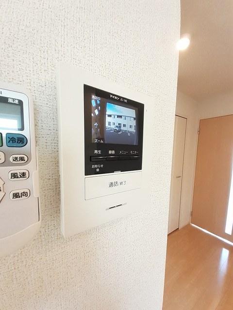 バルコニー　モニター付きインターホン