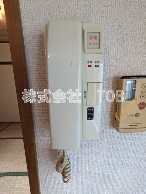 セキュリティ　※クリーニング中の撮影※