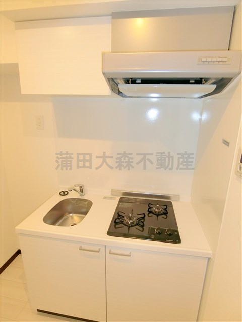 キッチン　2口ガスシステムキッチン